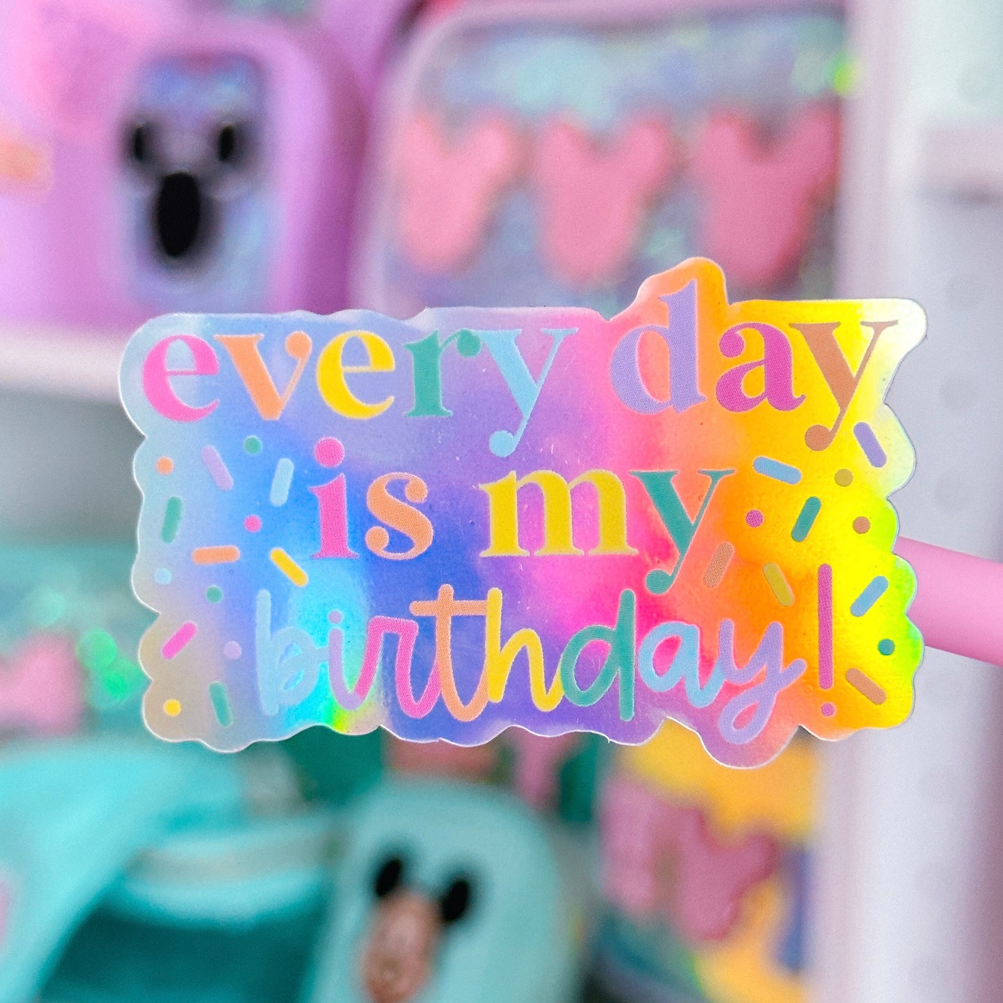 Waterproof Sticker - Birthday Stickers