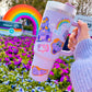 Waterproof Sticker - Rainbow Paint