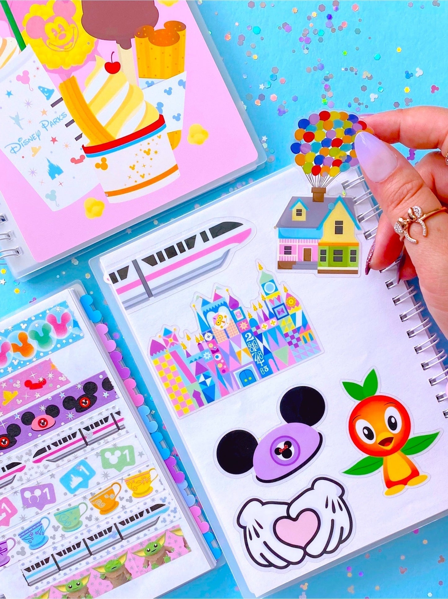 Reusable Sticker Book - A5 SIZE - 3D Magic
