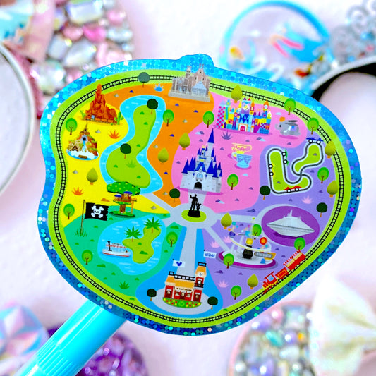 WATERPROOF STICKER - MK MAP