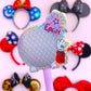WATERPROOF STICKER - GLITTER SPACESHIP Ball