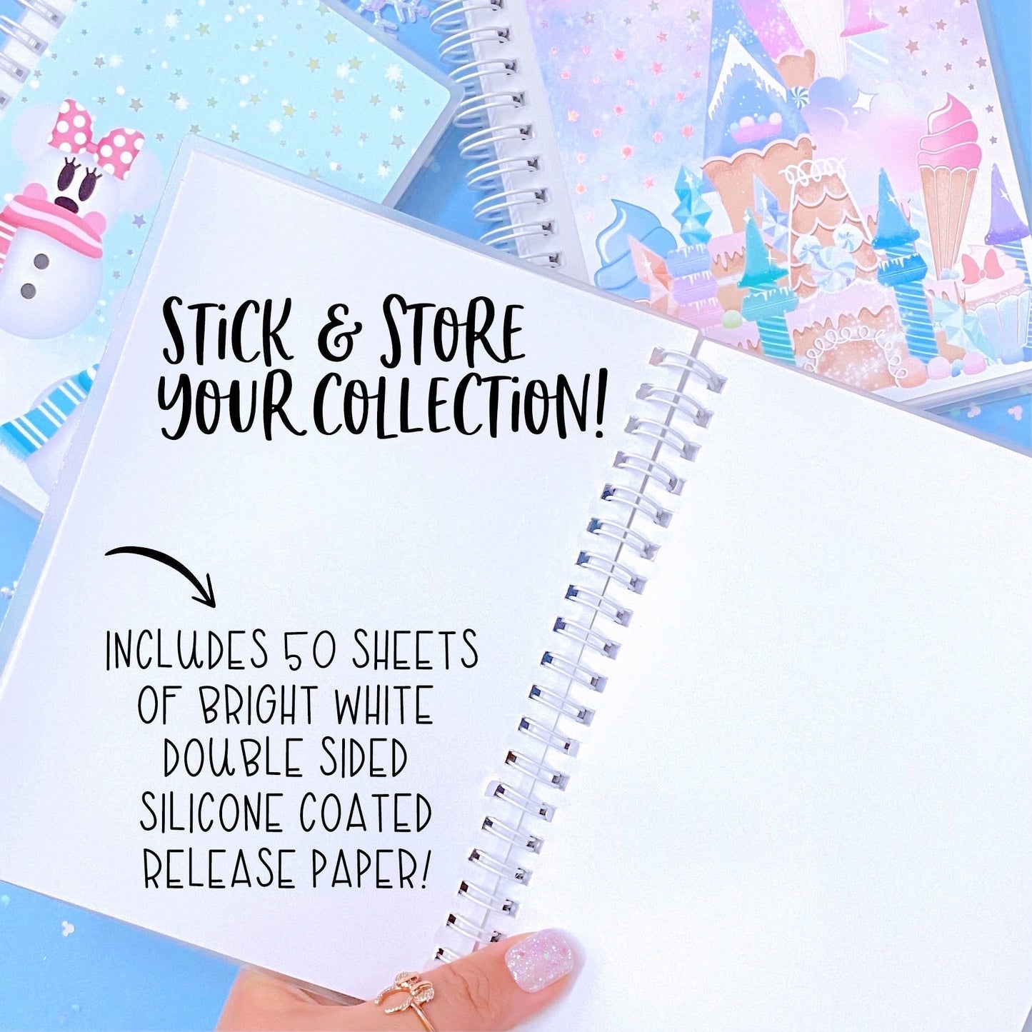 Reusable Sticker Book - A5 SIZE - 3D Magic